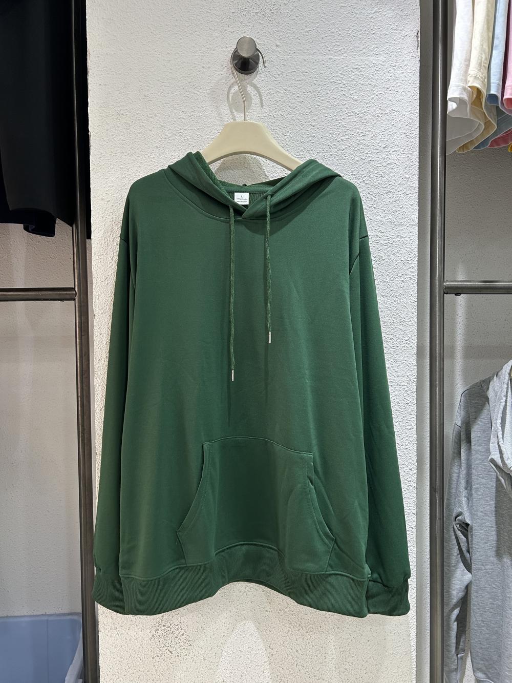 Twill Cotton-Like Hooded Sweatshirt view 6