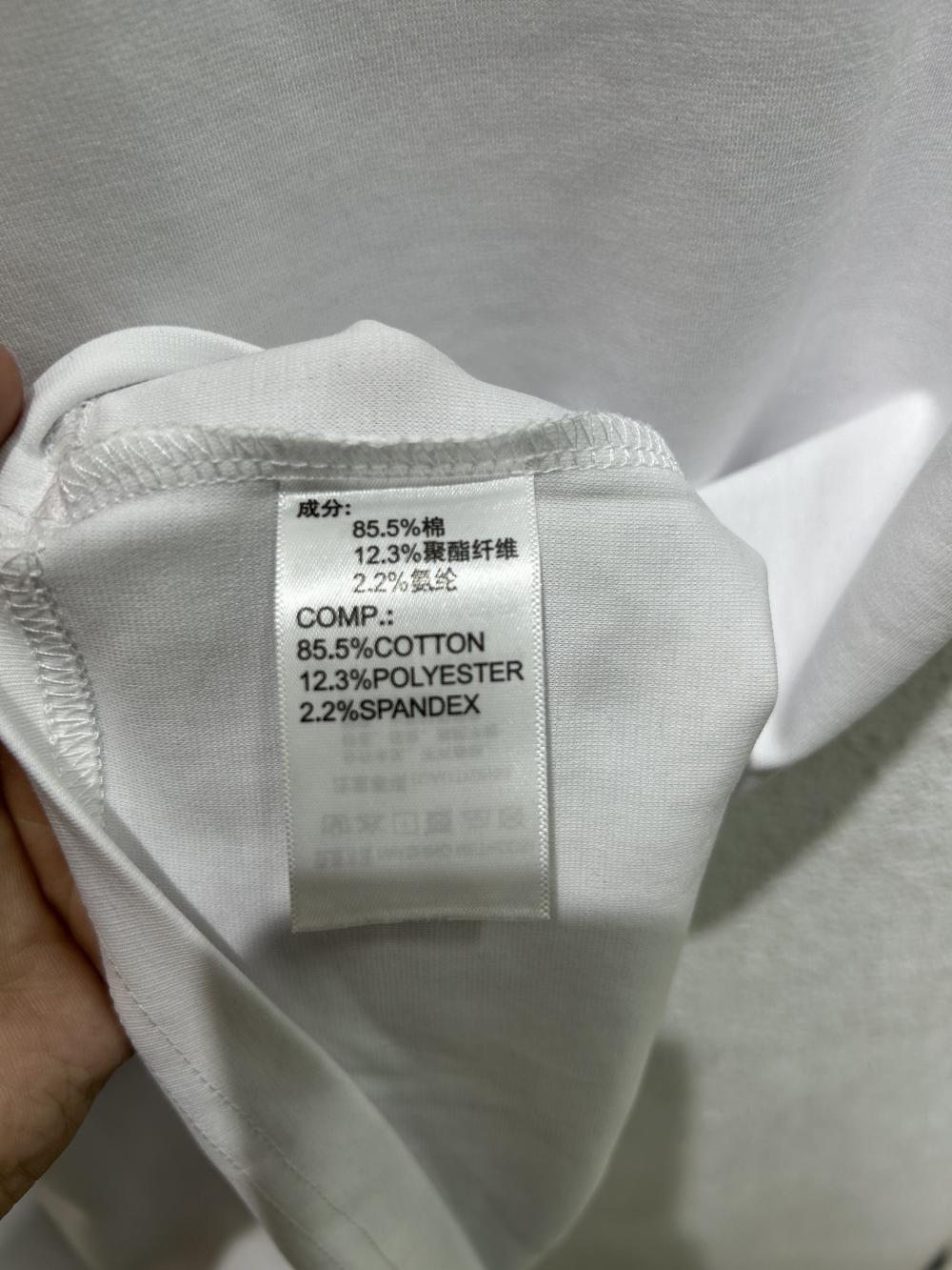 50s Solid Half-Zip Stand Collar Tee view 16