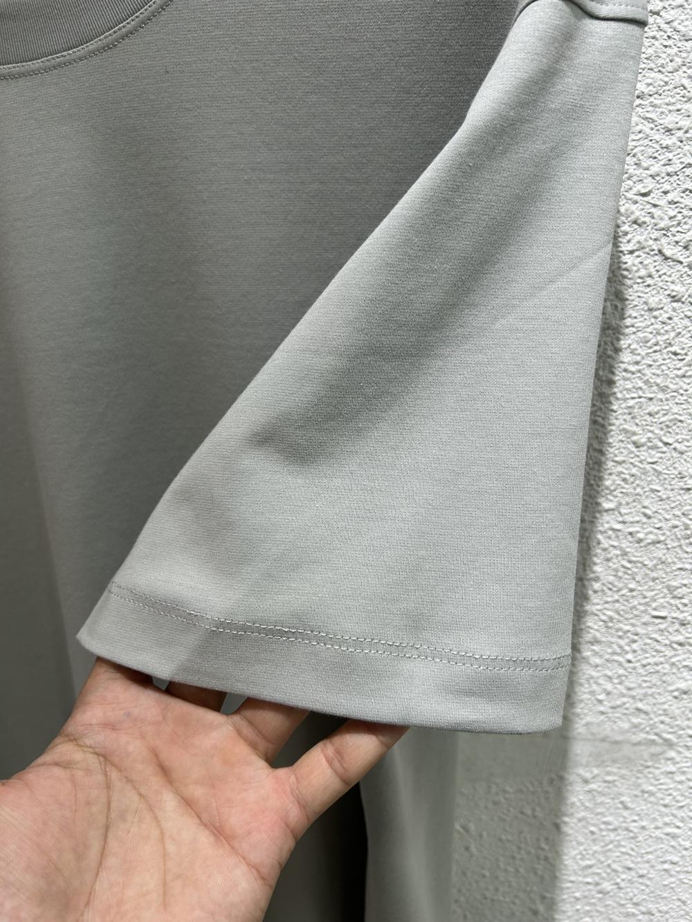 50s Reversible Cooling Breathable Cotton Crew Neck Tee view 36