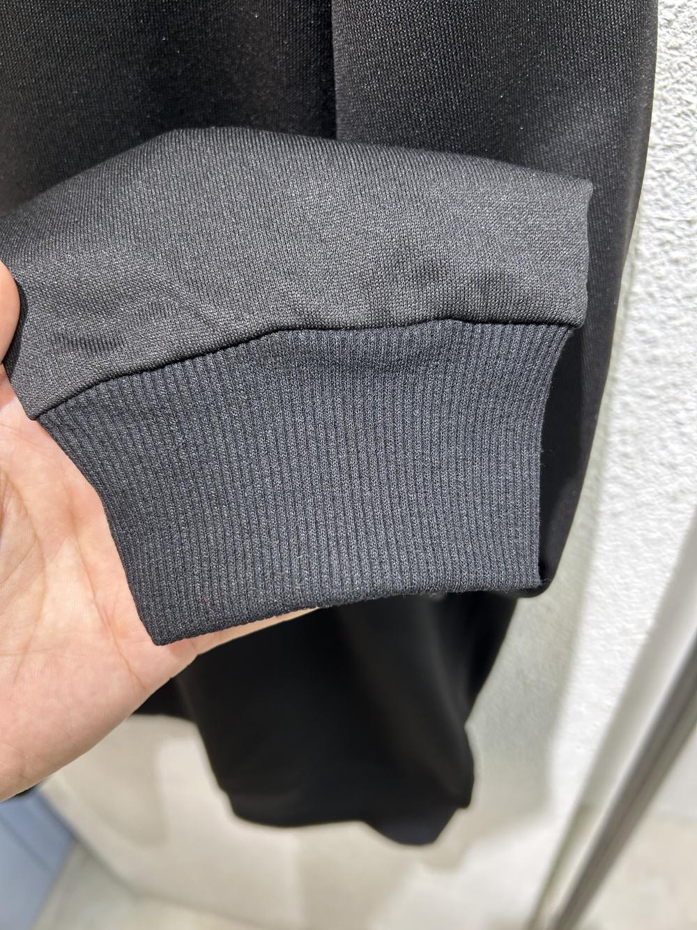 Twill Cotton-Like Crew Neck Sweatshirt view 4