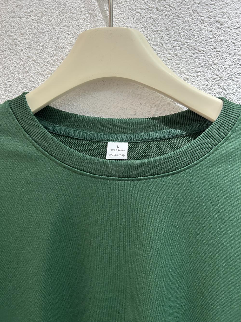 Twill Cotton-Like Crew Neck Sweatshirt view 18