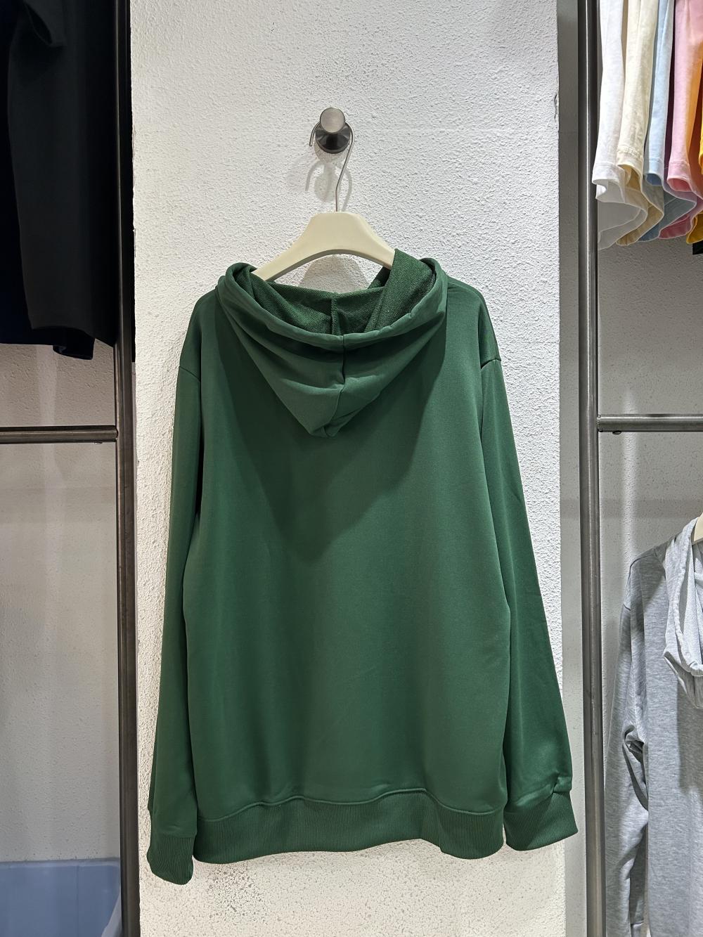 Twill Cotton-Like Hooded Sweatshirt view 7