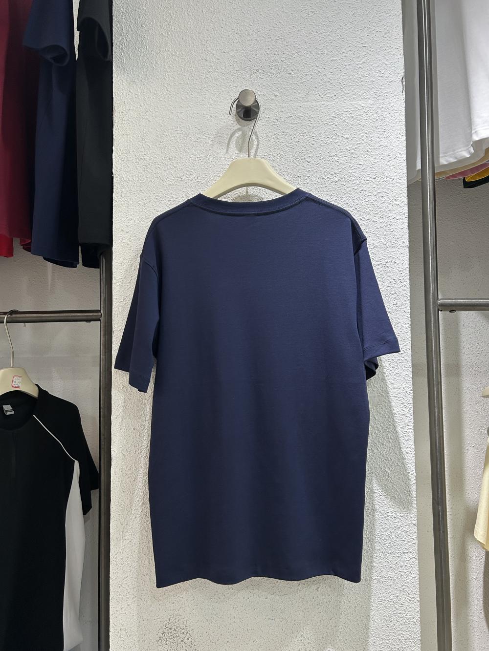 50s Reversible Cooling Breathable Cotton Crew Neck Tee view 39