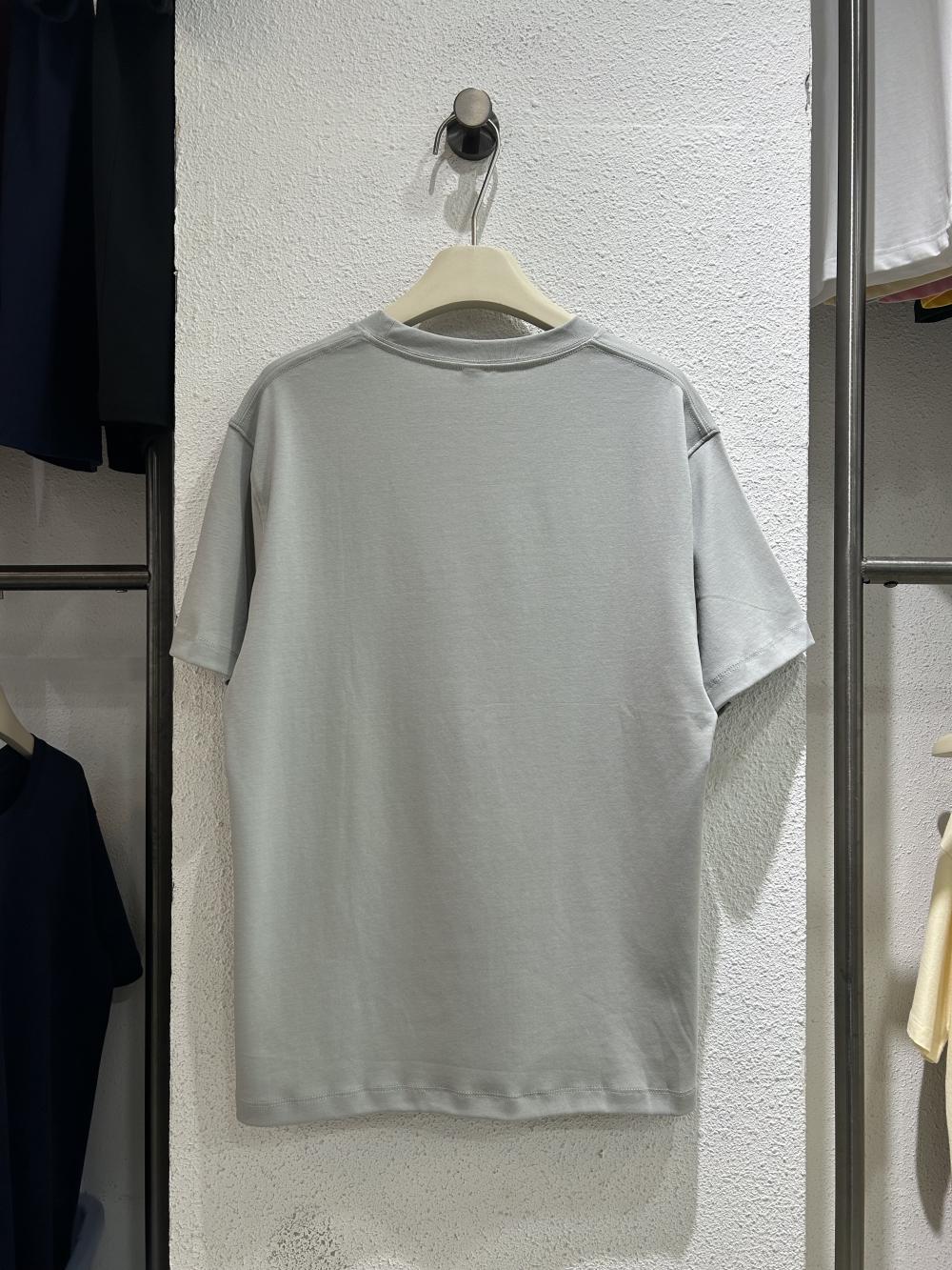 50s Reversible Cooling Breathable Cotton Crew Neck Tee view 34