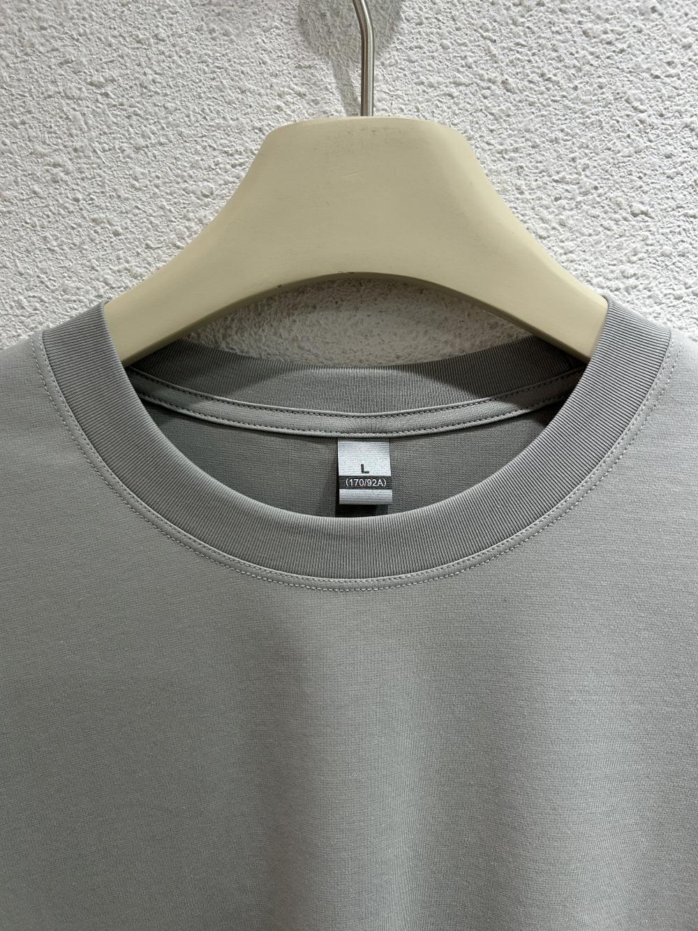 50s Reversible Cooling Breathable Cotton Crew Neck Tee view 35