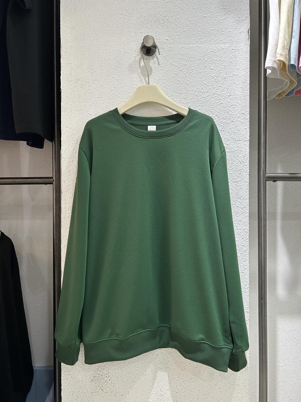 Twill Cotton-Like Crew Neck Sweatshirt view 16