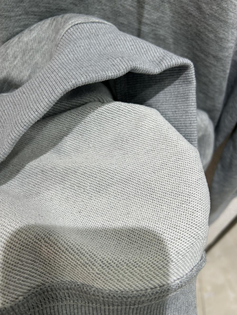 Twill Cotton-Like Hooded Sweatshirt view 5