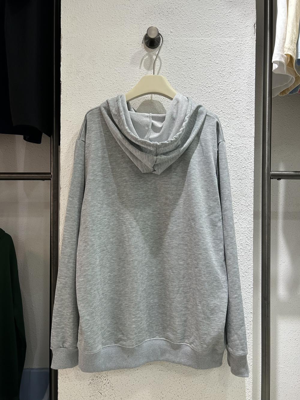 Twill Cotton-Like Hooded Sweatshirt view 2