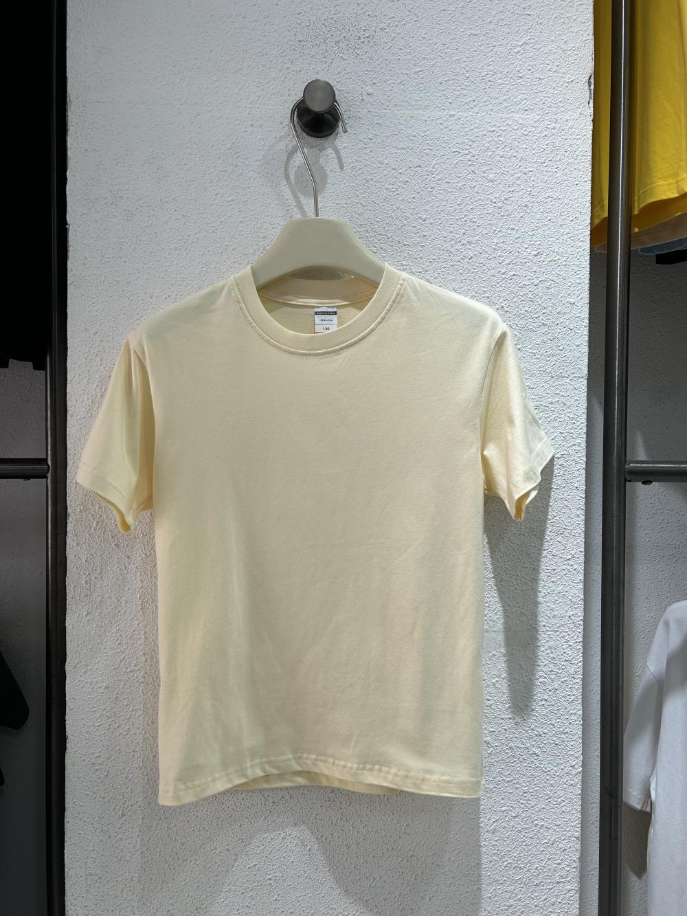 Kids Cotton Loose Crew Neck Short Sleeve view 21