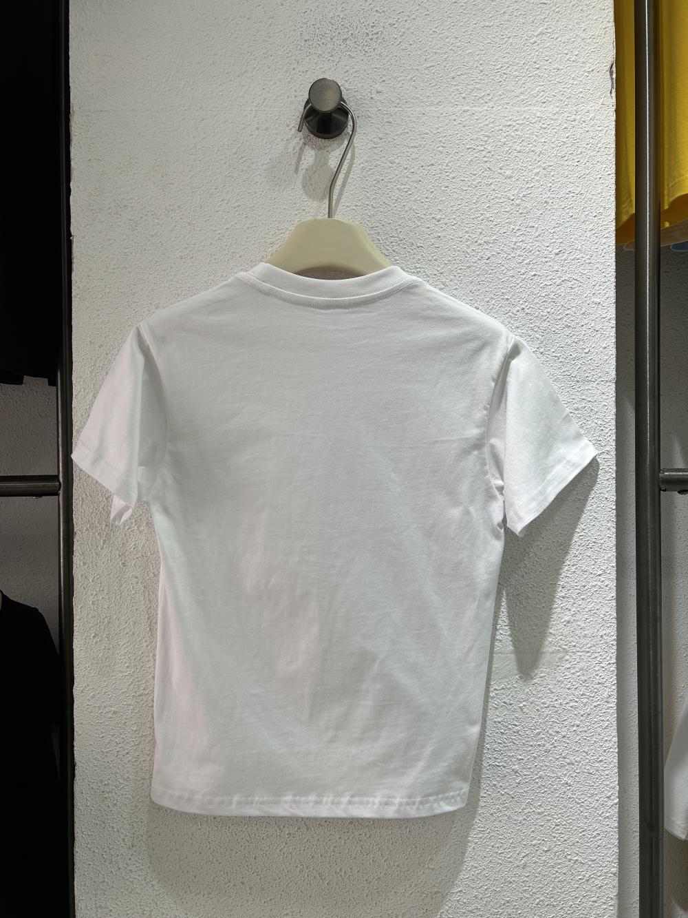 Kids Cotton Loose Crew Neck Short Sleeve view 2