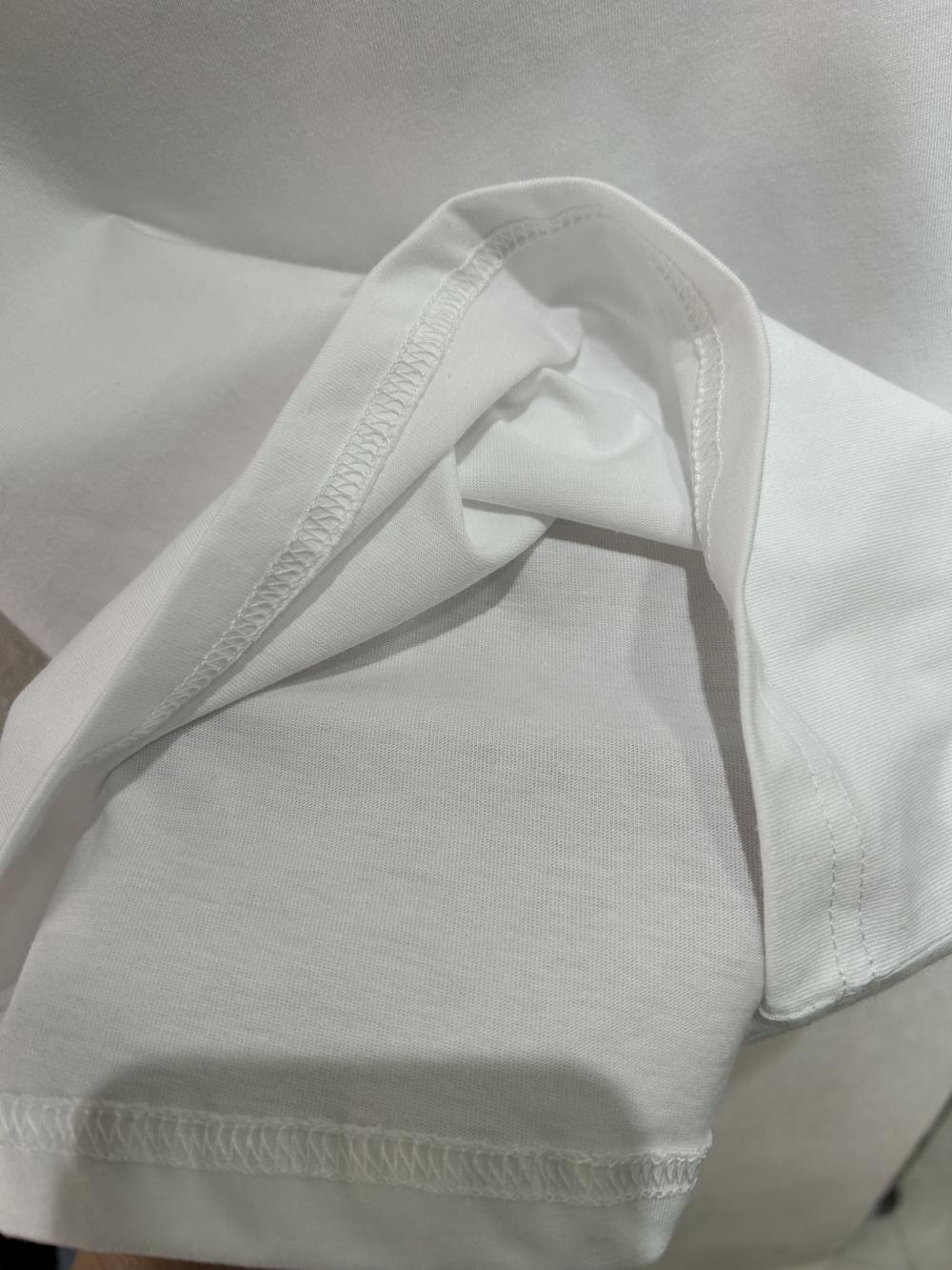 Kids Cotton Loose Crew Neck Short Sleeve view 5