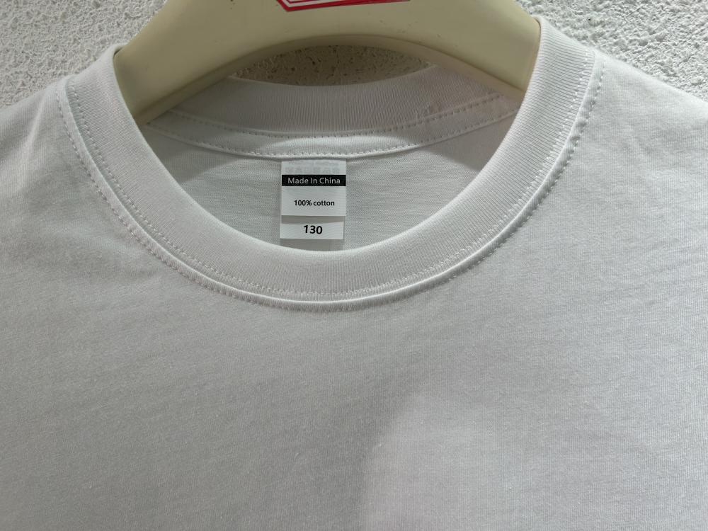 Kids Cotton Loose Crew Neck Short Sleeve view 3