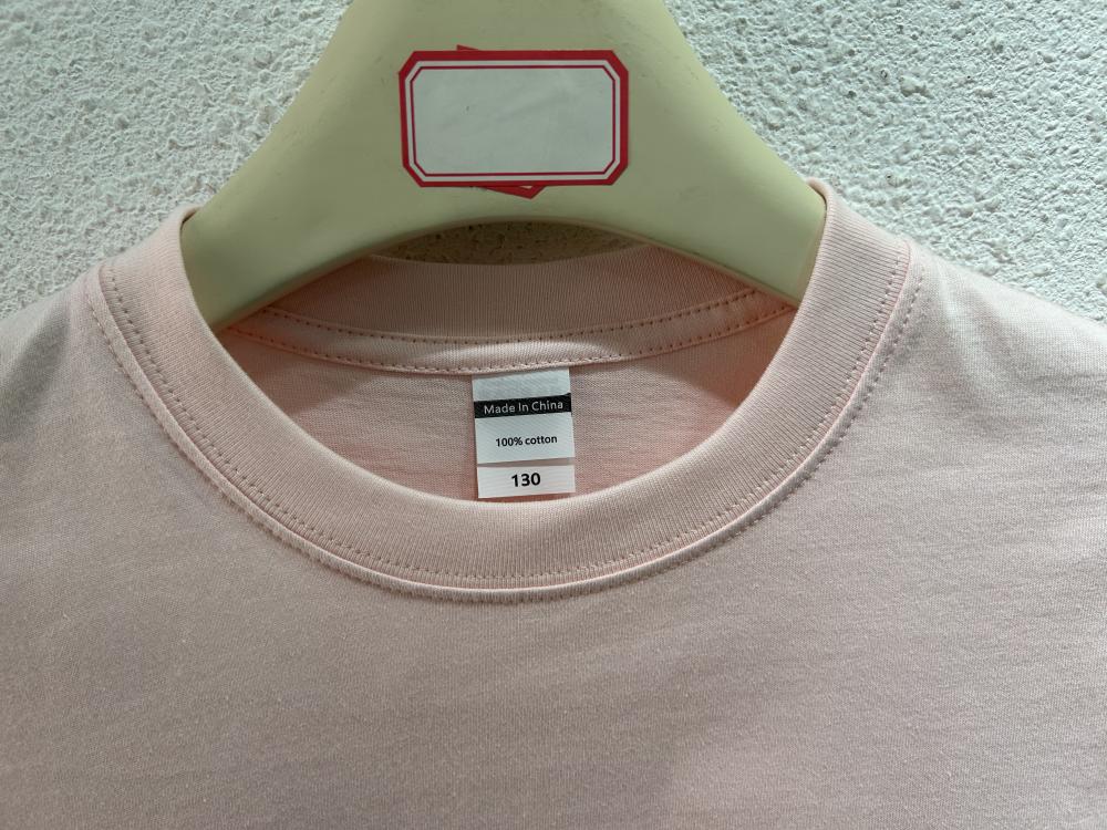 Kids Cotton Loose Crew Neck Short Sleeve view 13